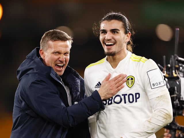 Pascal Struijk will reunite with Jesse Marsch on Monday as the Dutch defender gets set to begin his third season as a Leeds regular (Photo by James Baylis - AMA/Getty Images)
