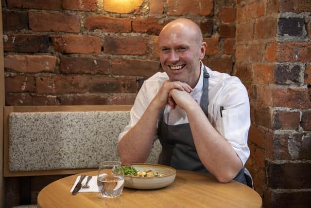 Simon Hawkins, owner and head chef at Leeds restaurant FINT, will appear on Come Dine With Me: The Professionals tonight (Photo: Tony Johnson)