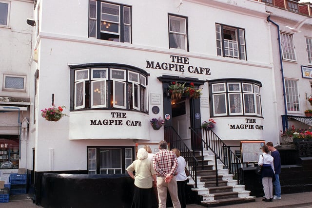 Did you enjoy a meal here? The Magpie Cafe pictured in August 1998.