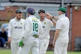 New Farnley's Mark Lawson took six wickets in the victory over Hanging Heaton. Picture: Steve Riding.