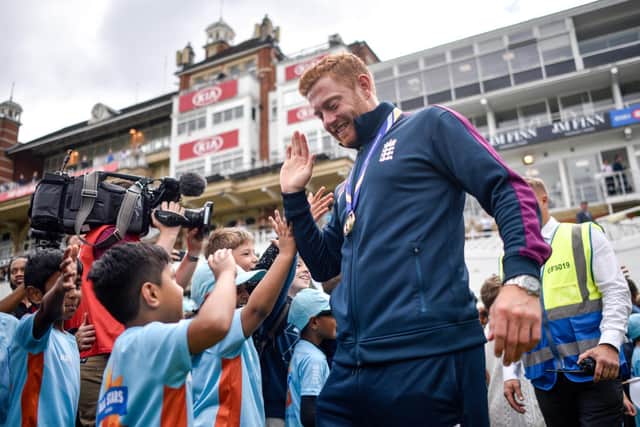 England cricketer Johnny Bairstow (pictured) and Leeds Rhinos players will attend the Blackmoor Social event (Photo: Peter Summers/Getty Images)