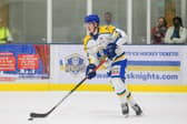 BACK IN THE GAME: Leeds Knights defenceman Jordan Griffinis back at Elland Road for the 2022-23 season Picture: Andy Bourke/Podium Prints