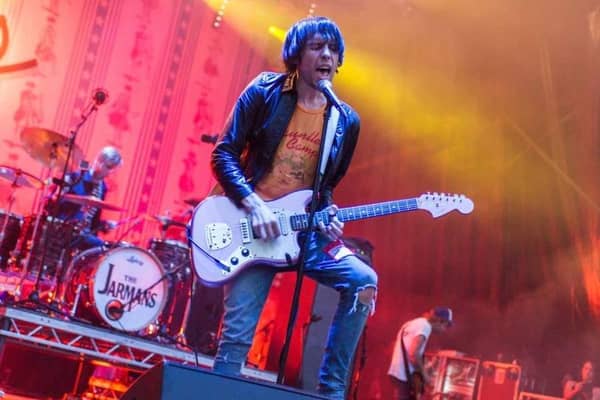 The Cribs in Millennium Square, Leeds. Picture: Anthony Longstaff