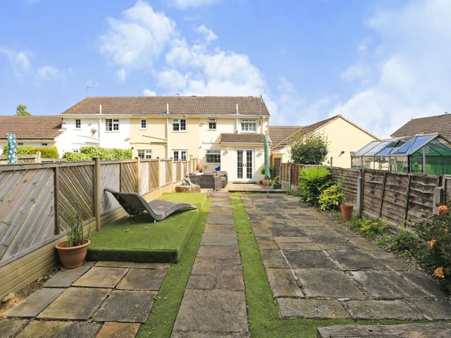 To the rear of the property is an enclosed garden with a patio area perfect for garden furniture, planters near the boarder and a shed at the bottom end of the garden perfect for storage.