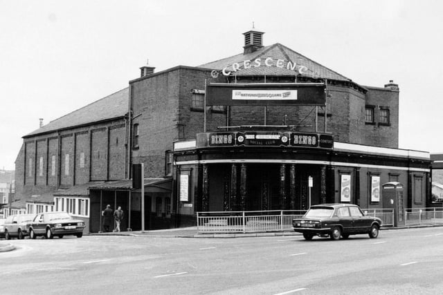 The Crescent Cinema opened in August 1921. The architects made the most of a steeply sloping site on Beeston Hill and a small variety stage was included. It closed in July 1968.