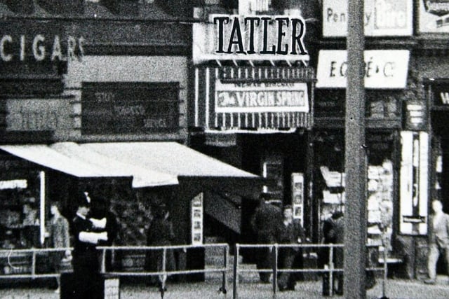 The Tatler Theatre on Boar Lane began screening feature films around 1958. It closed in January 1964 and was later demolished and Royal Exchange House office building was built on the site.