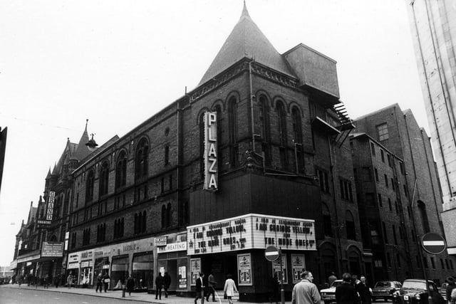From 1958 Plaza Cinema on New Briggate was a major city centre cinema, playing many independent and ‘B’ films, as well as Continental ‘art’ films, until it closed in February 1985.
