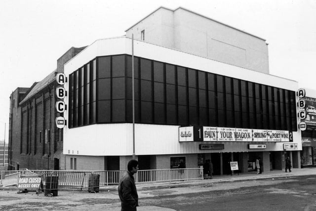 The ABC Cinema on Vicar Lane took its name in May 1959. It re-opened as a twin cinema in April 1970. Then it became a triple cinema in March 1974 with screenings of The Sting, Paper Moon and Walking Tall. Closed in 2000 after a number of name changes.