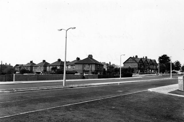 Station Road in September 1955.