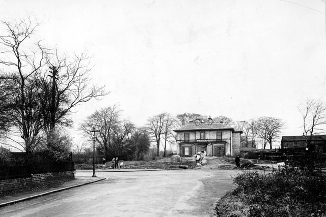 Manston Lodge in November 1952.