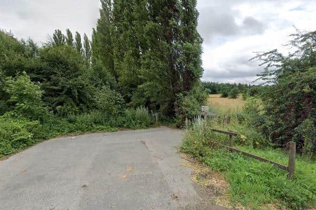 Woodland near Aberford Road, Woodlesford, where the incident took place (Photo: Google)