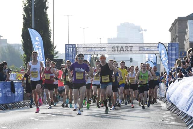 It marks 15 years of the Leeds 10K. Started by Jane Tomlinson in 2007, the Leeds 10K was her lasting legacy event. Picture: Gerard Binks.