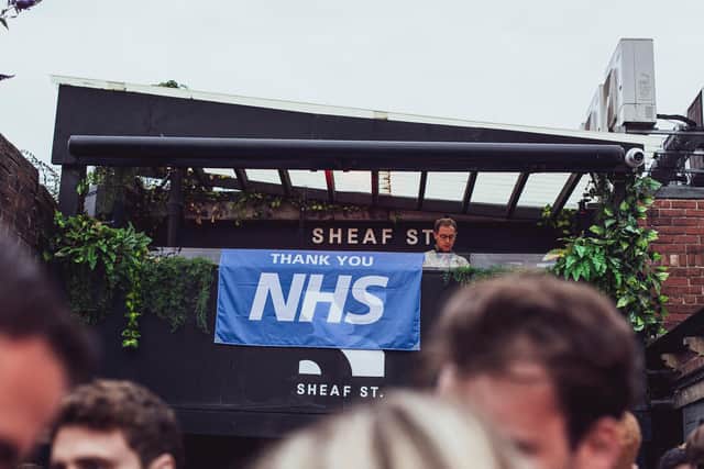 Held at Sheaf Street this Saturday, the NHS DJ fundraiser will raise money for Frontline-19.