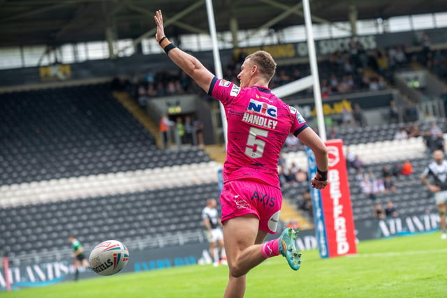 Five tries in a game equalled Rhinos' Super League record and he was a constant threat on a dominant left-side 9