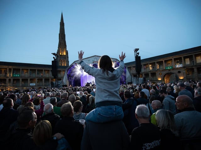 As well as songs from his solo career, the star performed some favourites from his time with The Jam and Style Council. Photos by Cuffe and Taylor/The Piece Hall Trust