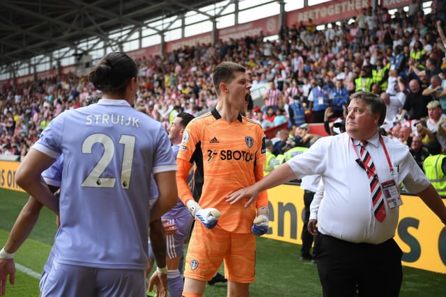 The Whites' first-choice goalkeeper was in France Under 21s action at the end of last season. The 22-year-old goes into the new season 12 games away from 100 Leeds appearances.