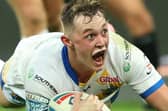 Jack Broadbent who scored four tries in Featherstone Rovers' win over Newcastle Thunder. Picture: John Clifton/SWpix.com.
