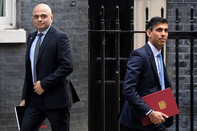 Rishi Sunak has quit as chancellor and Sajid Javid has resigned as health secretary. Picture: Leon Neal/Getty Images.