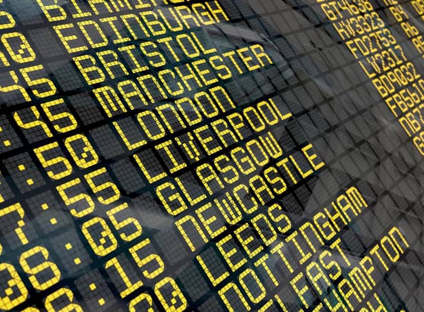 Compensation could be available if your flight or train service is cancelled. Picture: Adobestock