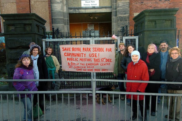 'Save Royal Park School for community use!' was the no-nonsense message from campaigners in December 2006 determined to see the building used for the benefit of Hyde Park residents.