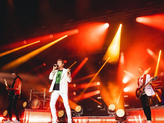 Wild Boys, Rio and more were played to a delighted crowd. Photos by Cuffe and Taylor/The Piece Hall Trust