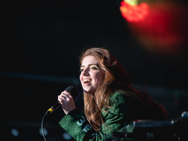 Local band EEVAH supported Duran Duran. Photos by Cuffe and Taylor/The Piece Hall Trust