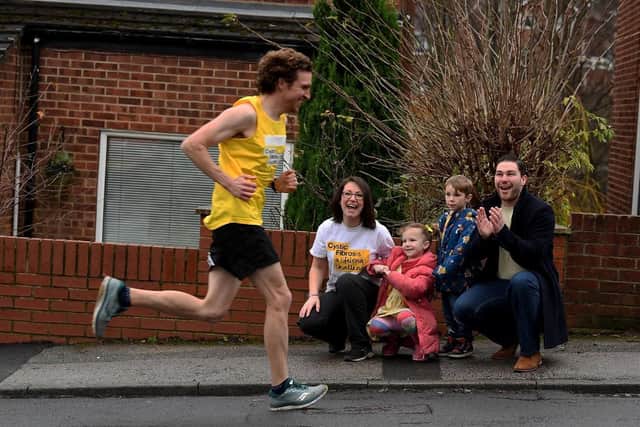 Despite this, her family say she “never complains” and her bravery inspired family friend Oliver Harrison to run 100 miles in 24 hours. Picture: Simon Hulme.