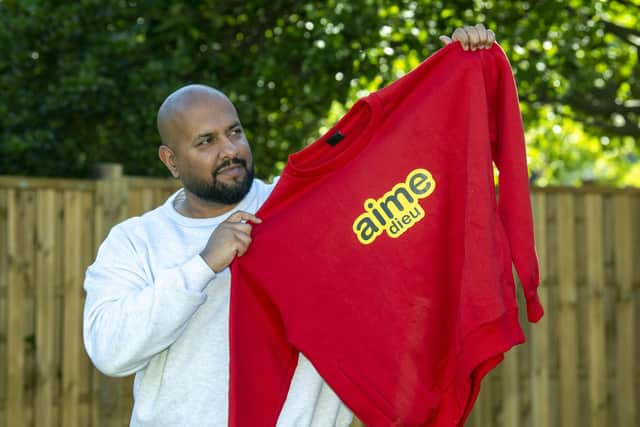 Aime Dieu has been sported by a whole host of sports stars and TV personalities, including Leeds United's Raphinha (Photo: Tony Johnson)