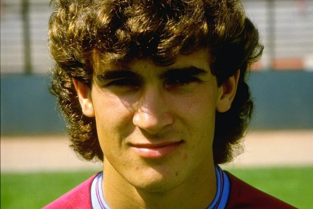 Sporting a typically 1980s look, Tony Dorigo was offered a trial at Aston Villa after writing to 14 English clubs. Here he is pictured before the 1984/85 First Division season. (Image: Mike Powell/Allsport)