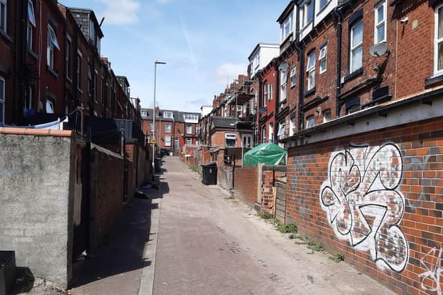 Back Camberley Street. PIC: Andrew Hutchinson