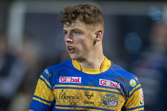 Leeds Rhinos' Mackenzie Turner could play for Hunslet against West Wales. Picture by Tony Johnson.