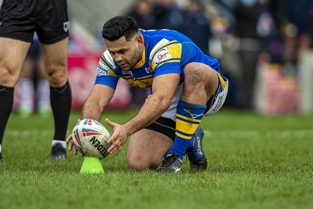 With Leeds well off for centres, likely to continue in his specialist role.