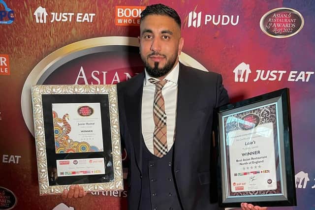 The restaurant scooped the award for the second year running.
