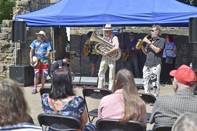 Visitors enjoyed music from a wide range of artists - including The Boss & Beeston Street Band, Music from the Attic and Bassa Bassa
