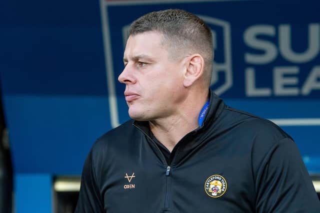 Castleford Tigers head coach Lee Radford. Picture: Allan McKenzie/SWpix.com.