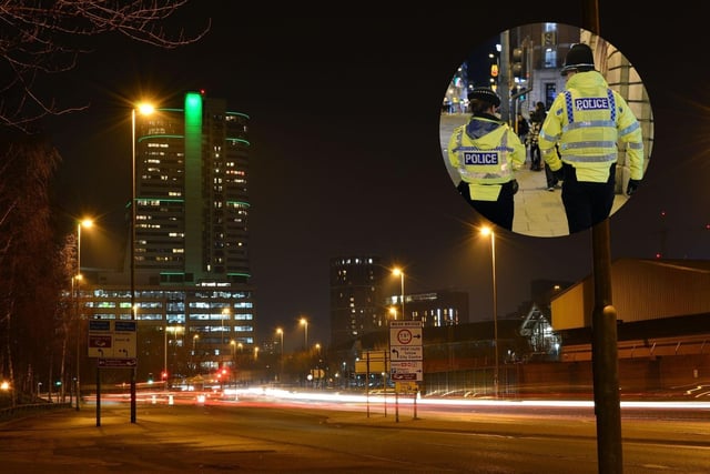 Police figures show the following Leeds streets recorded the most crime