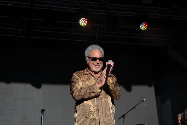 The singer performed a host of his hits. Photos by Cuffe and Taylor/The Piece Hall Trust