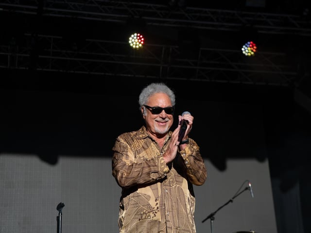 The singer performed a host of his hits. Photos by Cuffe and Taylor/The Piece Hall Trust
