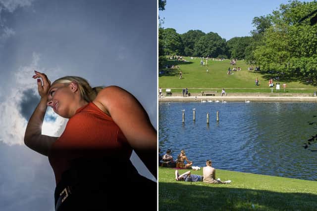 Temperatures in Leeds could hit 30C today, according to the Met Office.