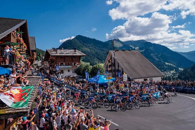 The 2022 Tour De France - Stage 9 - Aigle to Chatel - France - (Picture: Zak Williams/SWPix.com)