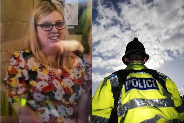 Police have launched a murder investigation after the body of Abi Fisher, 29, was found (Photo left: SWNS/WYP)