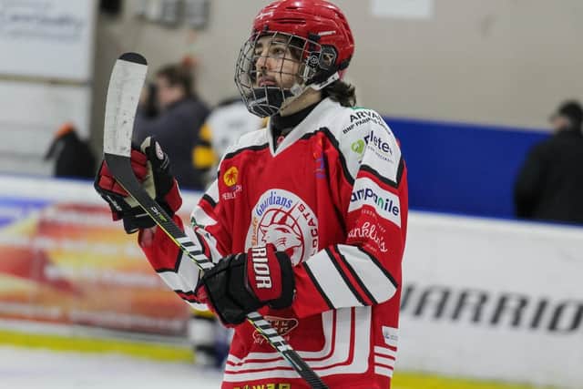 Bailey Perre was keen to continue his hockey career with Ryan Aldridge at Leeds Knights Picture courtesy of Kat Medcroft/Swindon Wildcats.