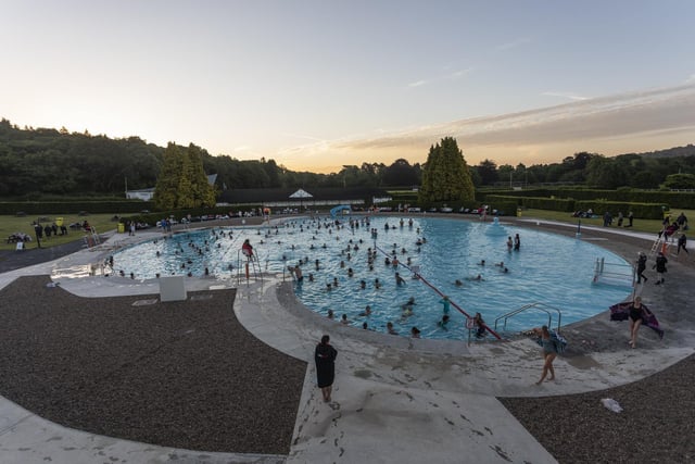 Take the plunge at Ilkley Lido.