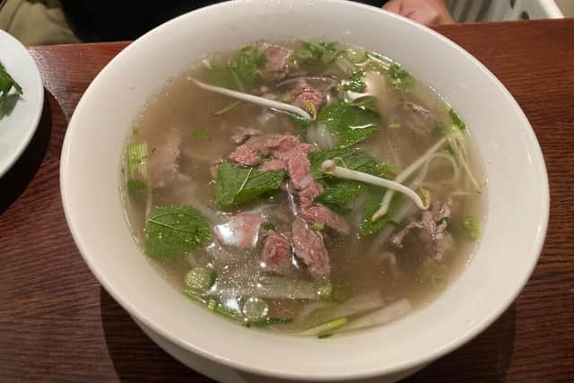 The pho at Viet Bistro