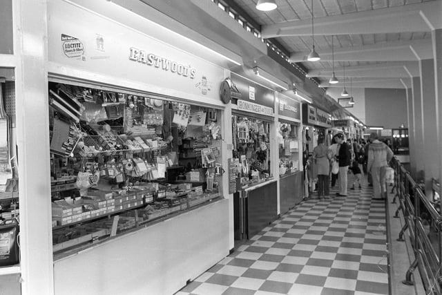Do you remember these indoor market stalls?