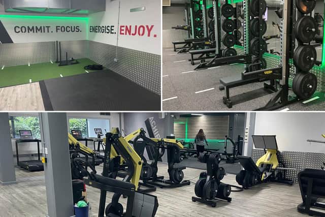 Equipment inside the newly-revamped John Charles Leisure Centre gym, run by Leeds City Council.