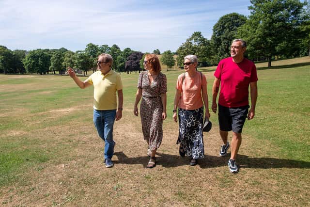 Pictured: Roundhay Park Festival Committee (Richard Critchley, Chair, Sarah Dawson, vice chair, Carol Hawghton, Sec, Jeremy Stonehouse, Treasurer). Picture: Bruce Rollinson
