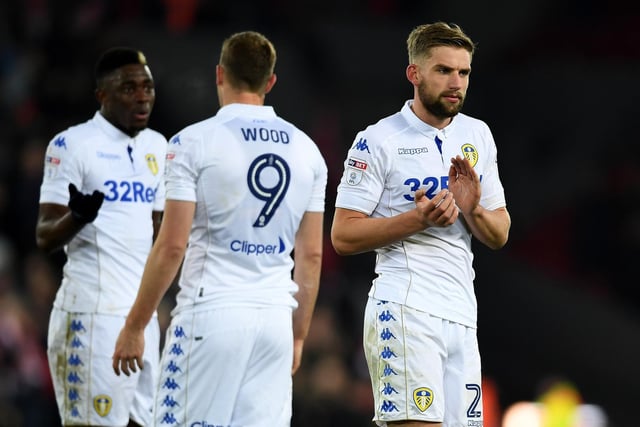 Somewhere amid the branding there's a Leeds United badge. The blue stripe on the shorts livens up what is otherwise a pretty uneventful get-up, but it feels more like a Kappa kit than a Whites home strip.