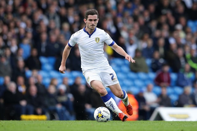 The absence of a shirt sponsor makes this strip look a little bit like something your PE teacher just pulled out of his kit bag. It's generic, but kind of classic - the chunky blue borders on the shirt and socks make white look interesting, and the blankness of the shirt draws the eye to the LUFC script on the shins.