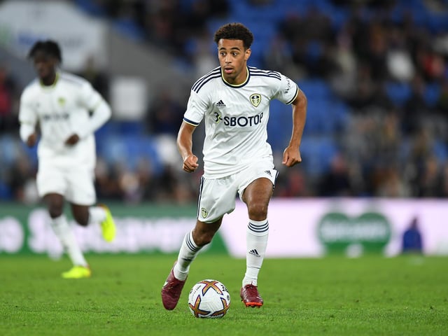 Another new signing, and another USA international midfielder in Tyler Adams carries the ball forward from the holding midfield role as part of the double pivot alongside fellow new recruit Darko Gyabi, left, in the second half.
